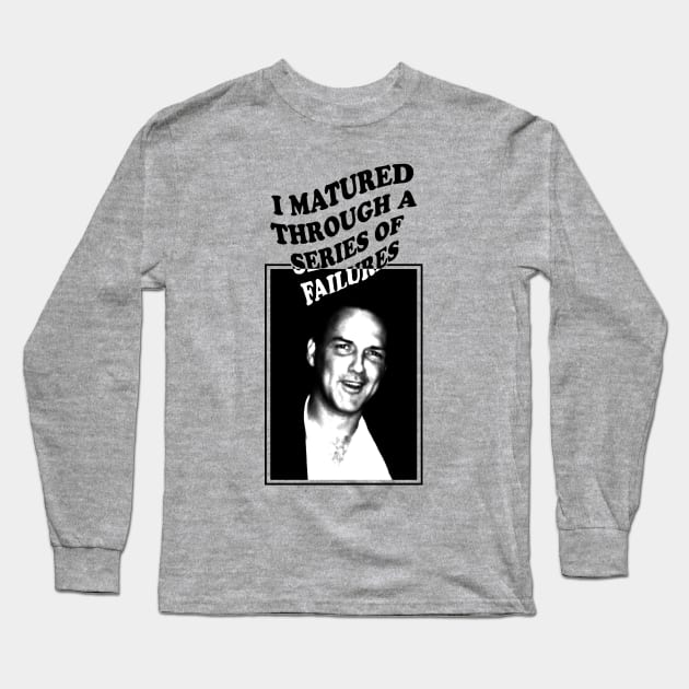 NORM MACDONALD Long Sleeve T-Shirt by Comedy and Poetry